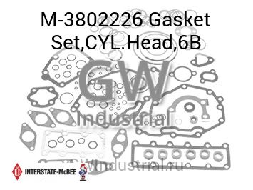 Gasket Set,CYL.Head,6B — M-3802226