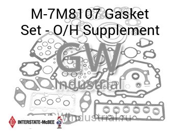 Gasket Set - O/H Supplement — M-7M8107