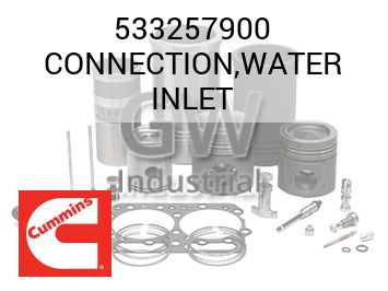 CONNECTION,WATER INLET — 533257900