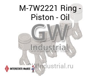 Ring - Piston - Oil — M-7W2221