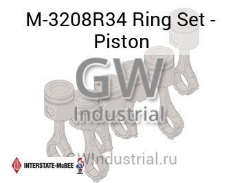 Ring Set - Piston — M-3208R34