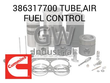 TUBE,AIR FUEL CONTROL — 386317700
