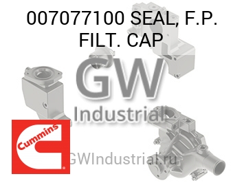 SEAL, F.P. FILT. CAP — 007077100