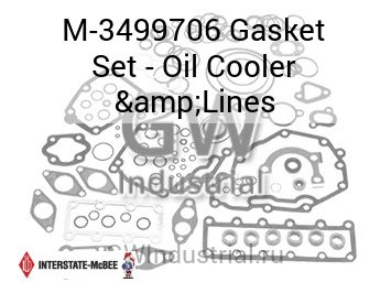 Gasket Set - Oil Cooler &Lines — M-3499706