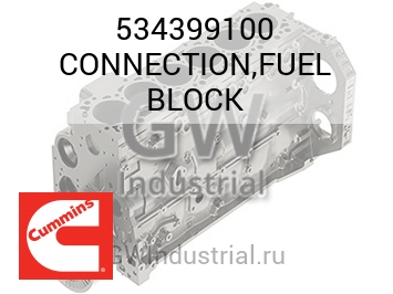 CONNECTION,FUEL BLOCK — 534399100