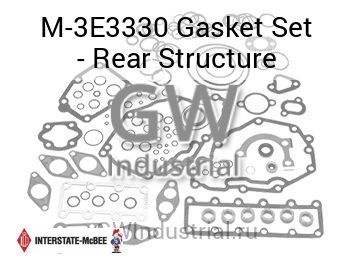 Gasket Set - Rear Structure — M-3E3330