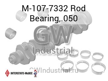 Rod Bearing,.050 — M-107-7332