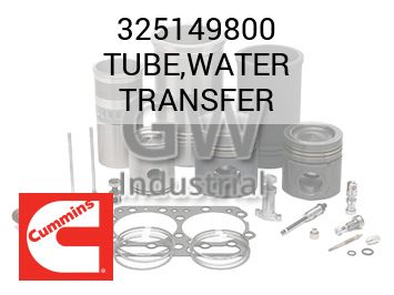 TUBE,WATER TRANSFER — 325149800