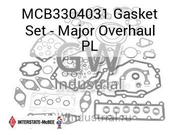 Gasket Set - Major Overhaul PL — MCB3304031
