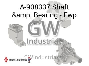 Shaft & Bearing - Fwp — A-908337