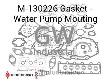 Gasket - Water Pump Mouting — M-130226