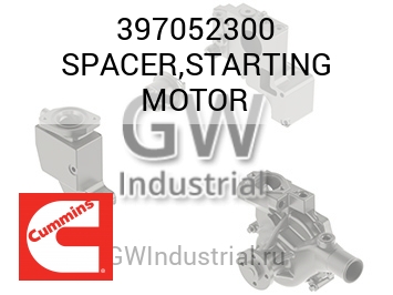 SPACER,STARTING MOTOR — 397052300