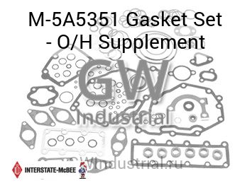 Gasket Set - O/H Supplement — M-5A5351