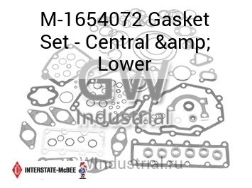 Gasket Set - Central & Lower — M-1654072