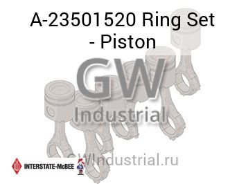 Ring Set - Piston — A-23501520