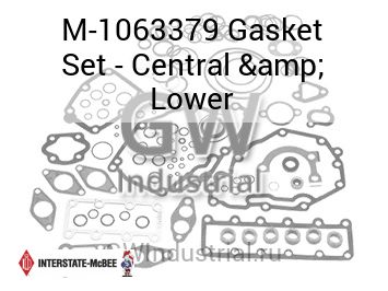 Gasket Set - Central & Lower — M-1063379