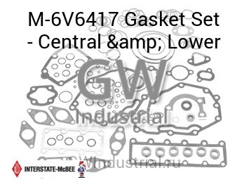 Gasket Set - Central & Lower — M-6V6417
