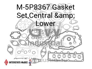 Gasket Set,Central & Lower — M-5P8367