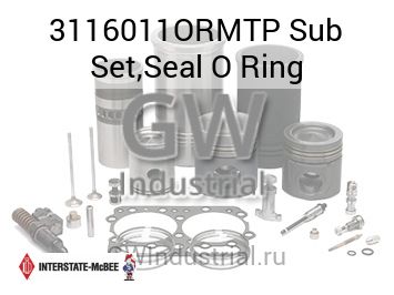 Sub Set,Seal O Ring — 3116011ORMTP