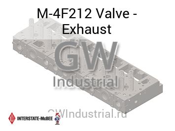 Valve - Exhaust — M-4F212