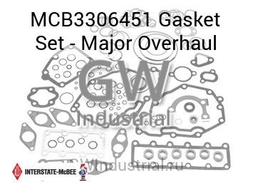 Gasket Set - Major Overhaul — MCB3306451