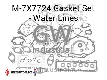 Gasket Set - Water Lines — M-7X7724