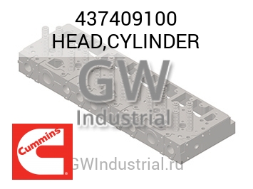 HEAD,CYLINDER — 437409100