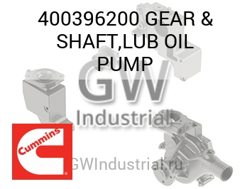 GEAR & SHAFT,LUB OIL PUMP — 400396200