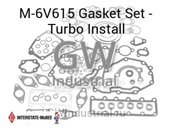 Gasket Set - Turbo Install — M-6V615