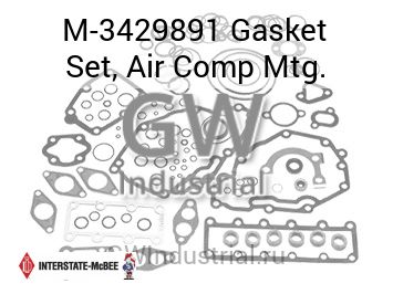 Gasket Set, Air Comp Mtg. — M-3429891