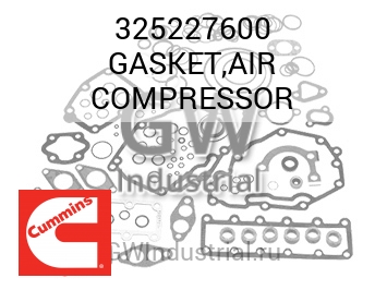 GASKET,AIR COMPRESSOR — 325227600