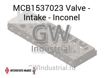 Valve - Intake - Inconel — MCB1537023