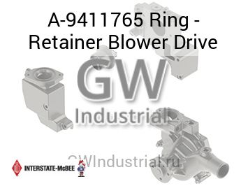 Ring - Retainer Blower Drive — A-9411765