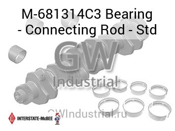 Bearing - Connecting Rod - Std — M-681314C3