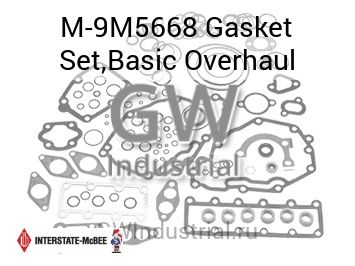 Gasket Set,Basic Overhaul — M-9M5668