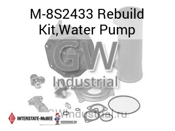 Rebuild Kit,Water Pump — M-8S2433