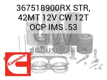 STR, 42MT 12V CW 12T OCP IMS .53 — 367518900RX