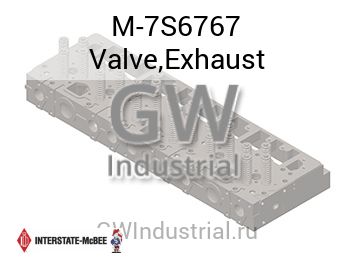 Valve,Exhaust — M-7S6767