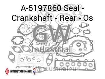 Seal - Crankshaft - Rear - Os — A-5197860