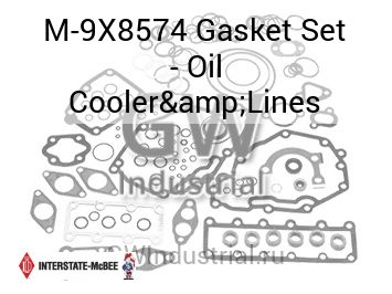 Gasket Set - Oil Cooler&Lines — M-9X8574