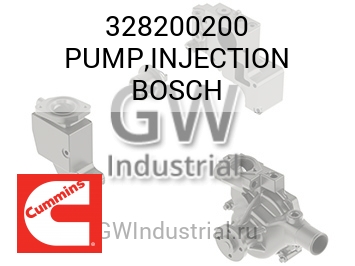 PUMP,INJECTION BOSCH — 328200200