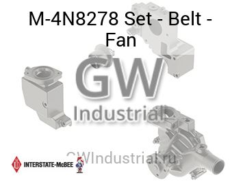 Set - Belt - Fan — M-4N8278