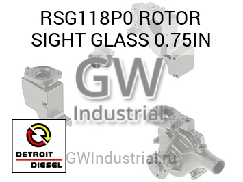 ROTOR SIGHT GLASS 0.75IN — RSG118P0