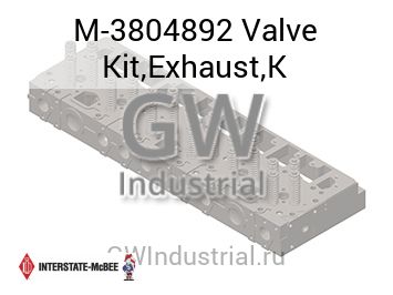 Valve Kit,Exhaust,K — M-3804892