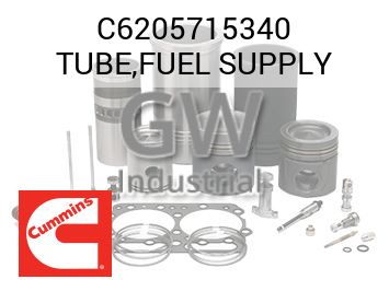 TUBE,FUEL SUPPLY — C6205715340