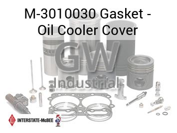 Gasket - Oil Cooler Cover — M-3010030