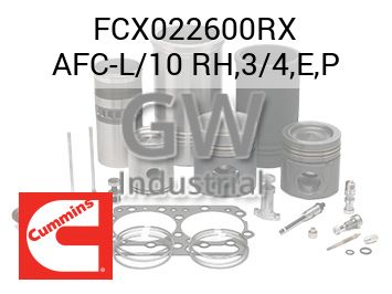 AFC-L/10 RH,3/4,E,P — FCX022600RX