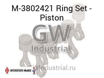 Ring Set - Piston — M-3802421