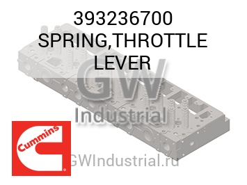 SPRING,THROTTLE LEVER — 393236700