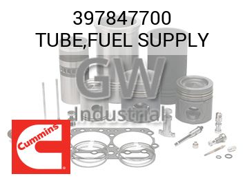 TUBE,FUEL SUPPLY — 397847700